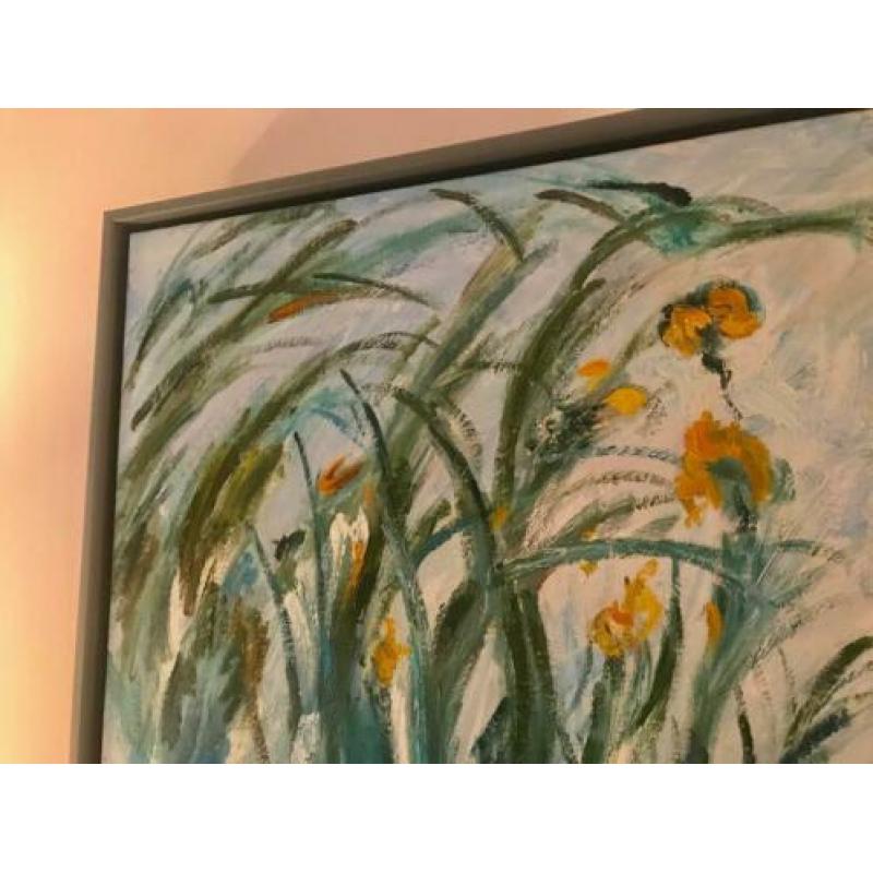 Schilderij - replica -Claude Monet INCL. baklijst