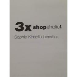 3x roman Shopaholic. Sophie Kinsella omnibus, 3 romans.