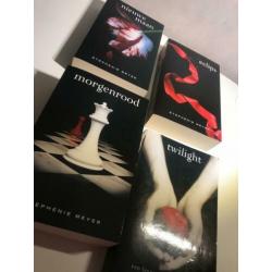 Twilight boeken in box. In prima staat