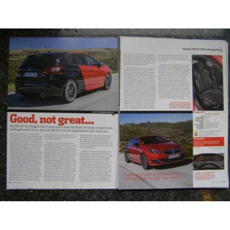 Peugeot 308 GTI ? Eerst 4x autotest lezen