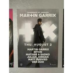 Originele dj aankondiging ibiza posters