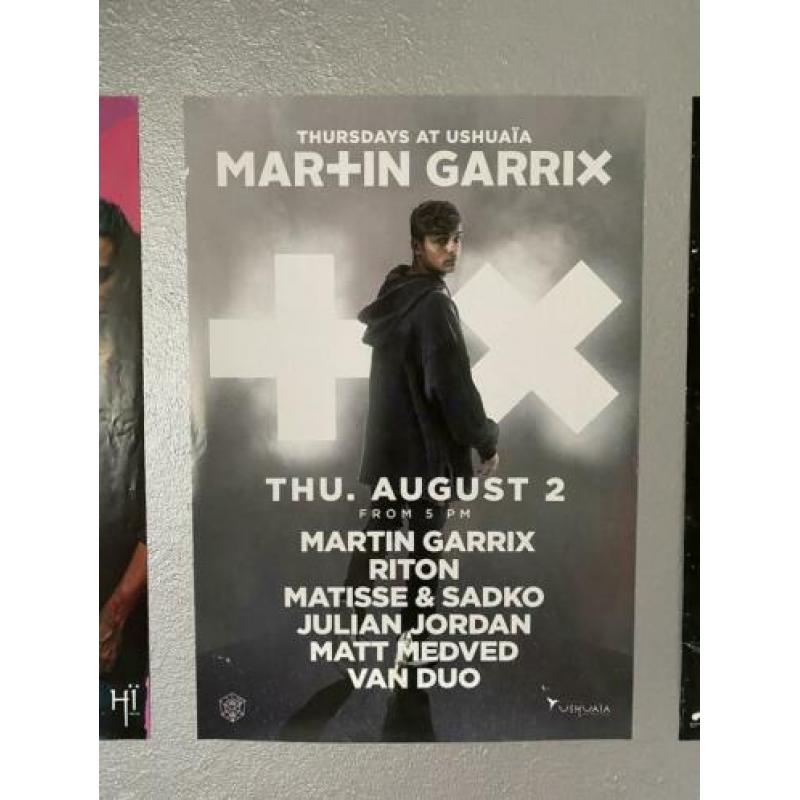 Originele dj aankondiging ibiza posters