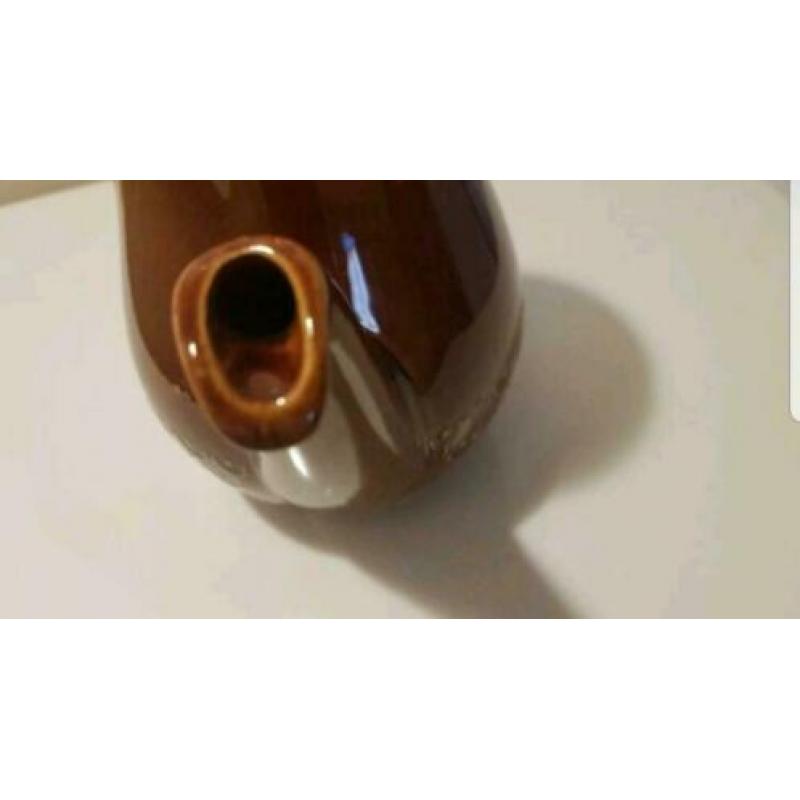Retro vintage brocante douwe egberts xl koffiepot