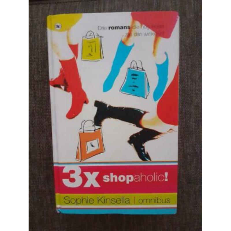 3x roman Shopaholic. Sophie Kinsella omnibus, 3 romans.