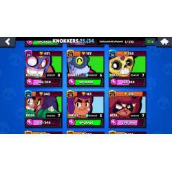 5K Brawl Stars account + Leon