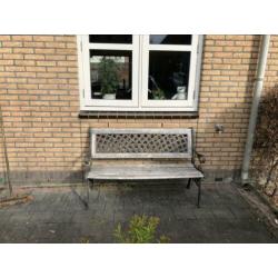 Gietijzeren tuinbank