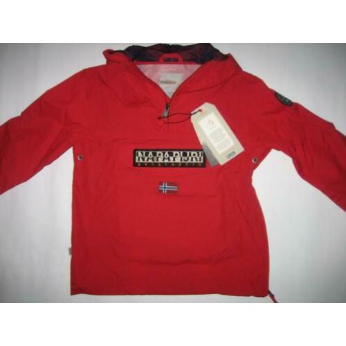 Napapijri NIEUW Jas Rainforest rood (IR) 128 /8 Anorak