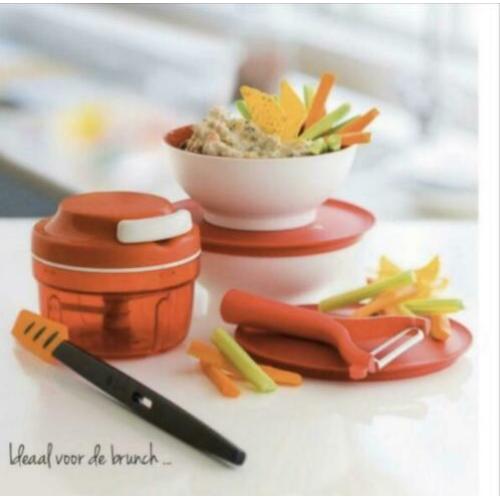Tupperware 5 Delig Fijnproevers Nieuw Aanbiedingsset