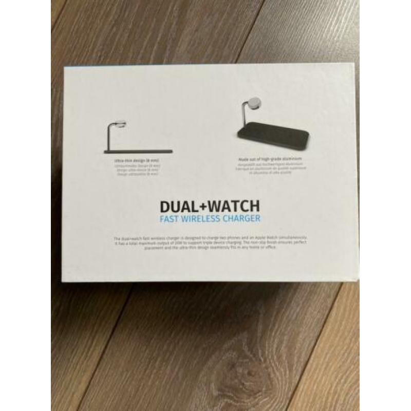 ZENS Dual Aluminium draadloze oplader