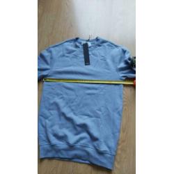 Stone island sweater xs blauw 164 170 nieuw
