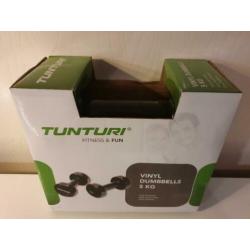 Tunturi Dumbells Vinyl - Set 5KL + Set 3KL + Set 1,5KL Nieuw