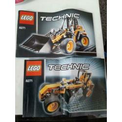 Lego wheel loader 8271