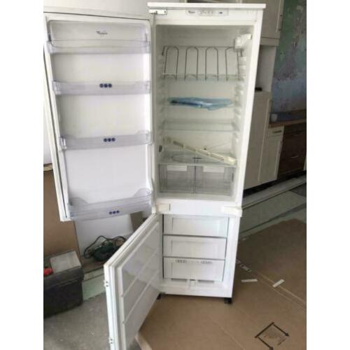 Whirpool inbouw koelkast vriezer 173x53x52 cm
