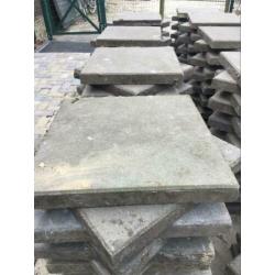 Stoeptegel 50x50 75stuks 0,50cent per stuk