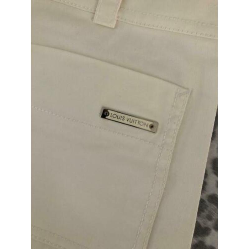 Louis Vuitton minirokje maat 38 wit