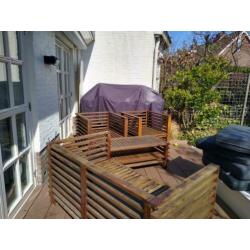 Houten loungeset tuin (Hartman Excellence)