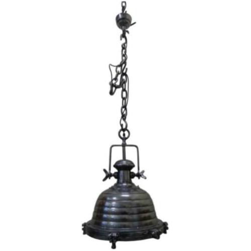 Industriele lamp, hangend, robuuste ketting,sfeerverlichting