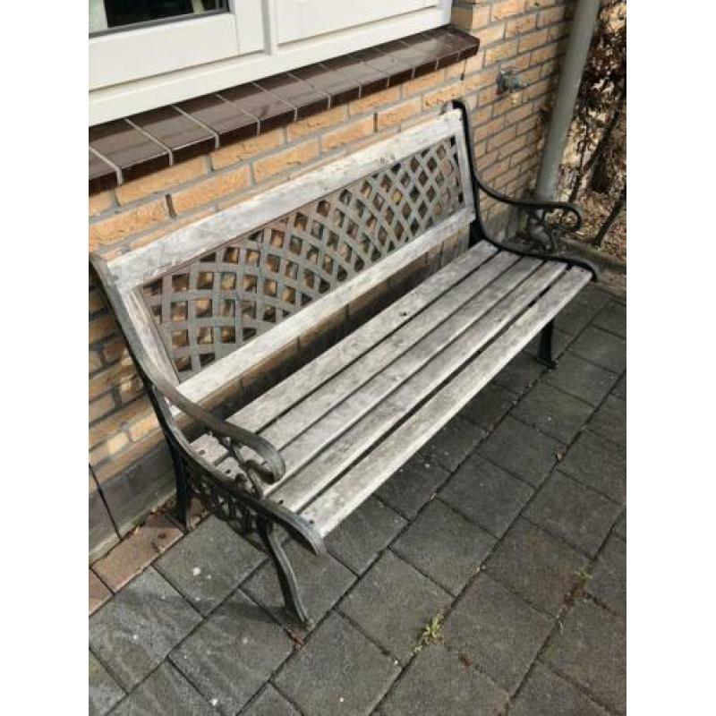 Gietijzeren tuinbank