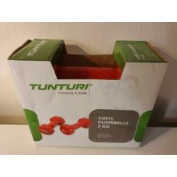 Tunturi Dumbells Vinyl - Set 5KL + Set 3KL + Set 1,5KL Nieuw