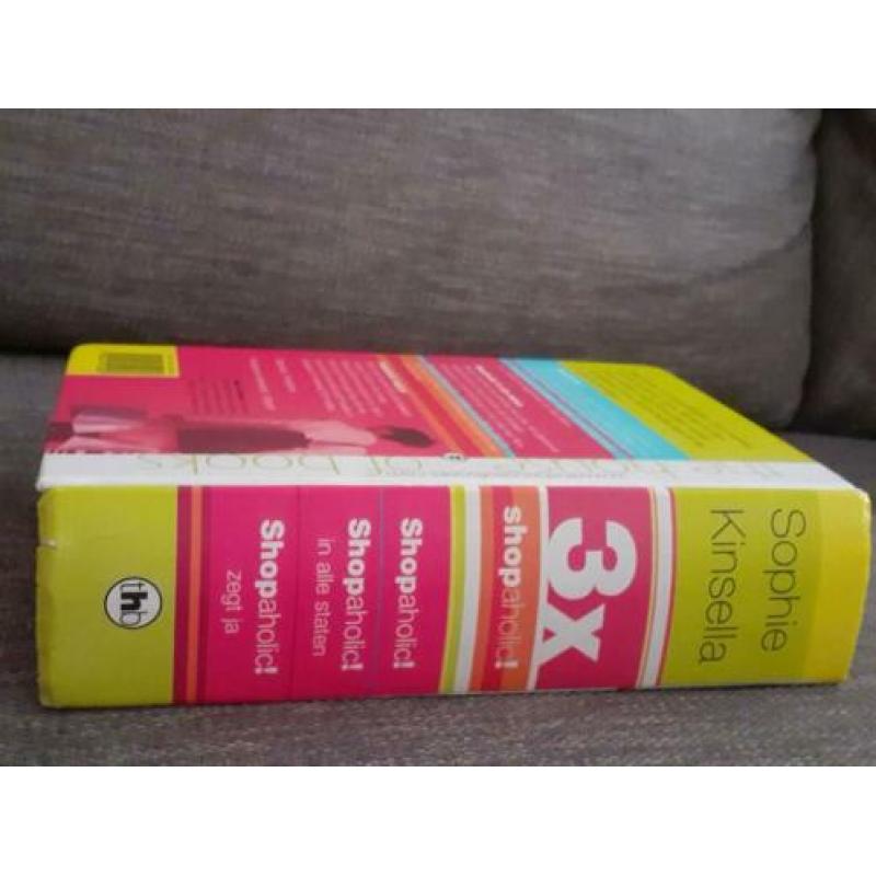 3x roman Shopaholic. Sophie Kinsella omnibus, 3 romans.