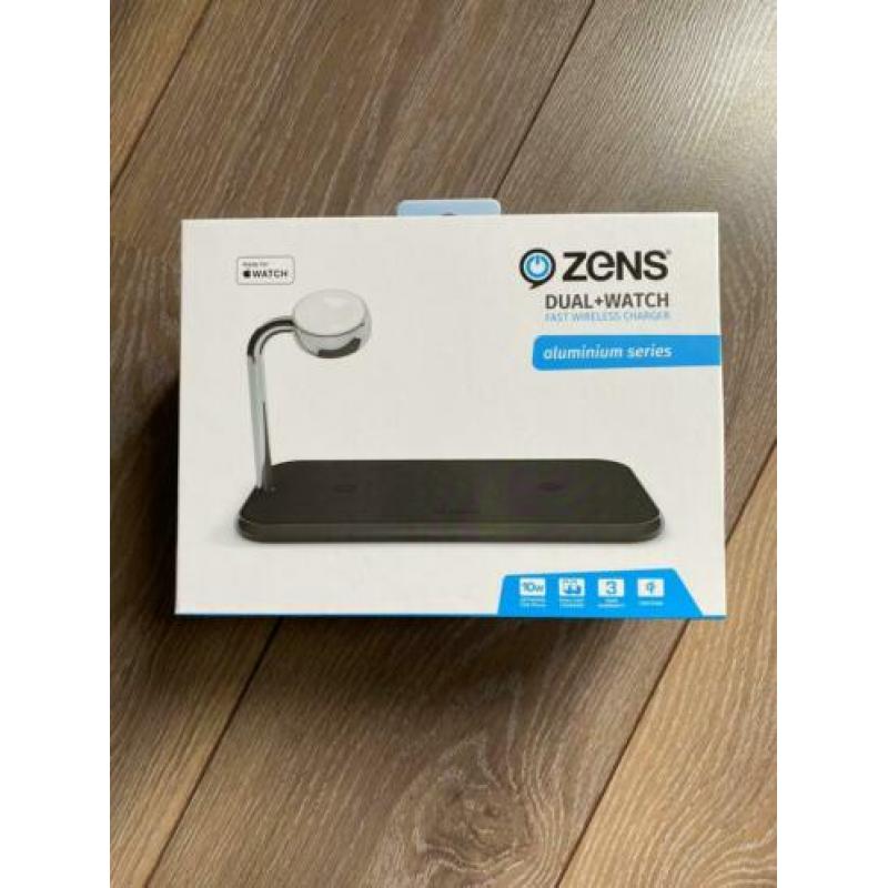 ZENS Dual Aluminium draadloze oplader