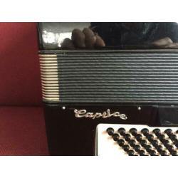 Mooie duitse Weltmeister Caprice accordeon .120 bas .4 korig