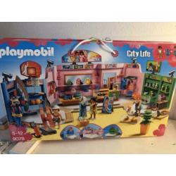 Playmobil winkelcentrum 9078 en ijssalon 9080