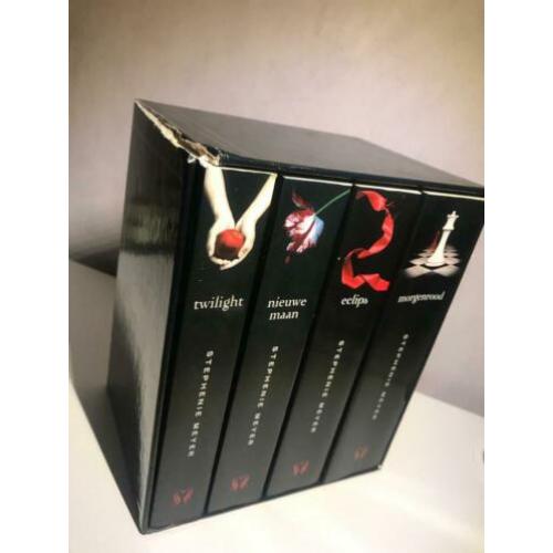Twilight boeken in box. In prima staat