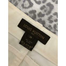 Louis Vuitton minirokje maat 38 wit
