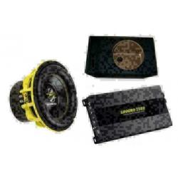Subwoofer set Ground Zero 1500 watt SPL