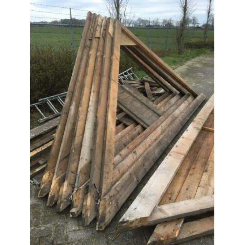 Houten spanten