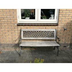 Gietijzeren tuinbank