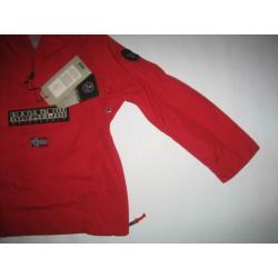 Napapijri NIEUW Jas Rainforest rood (IR) 128 /8 Anorak
