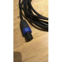Rel speakon subwoofer kabel 6 meter