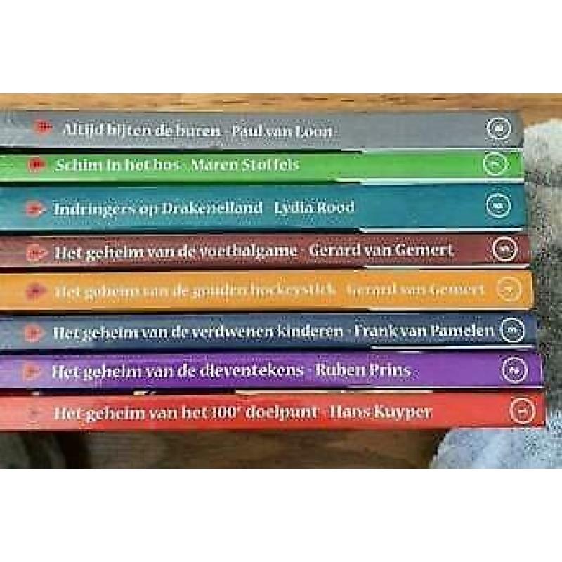 Als nieuw 8 taptoe boeken verschillende verhalen schrijvers