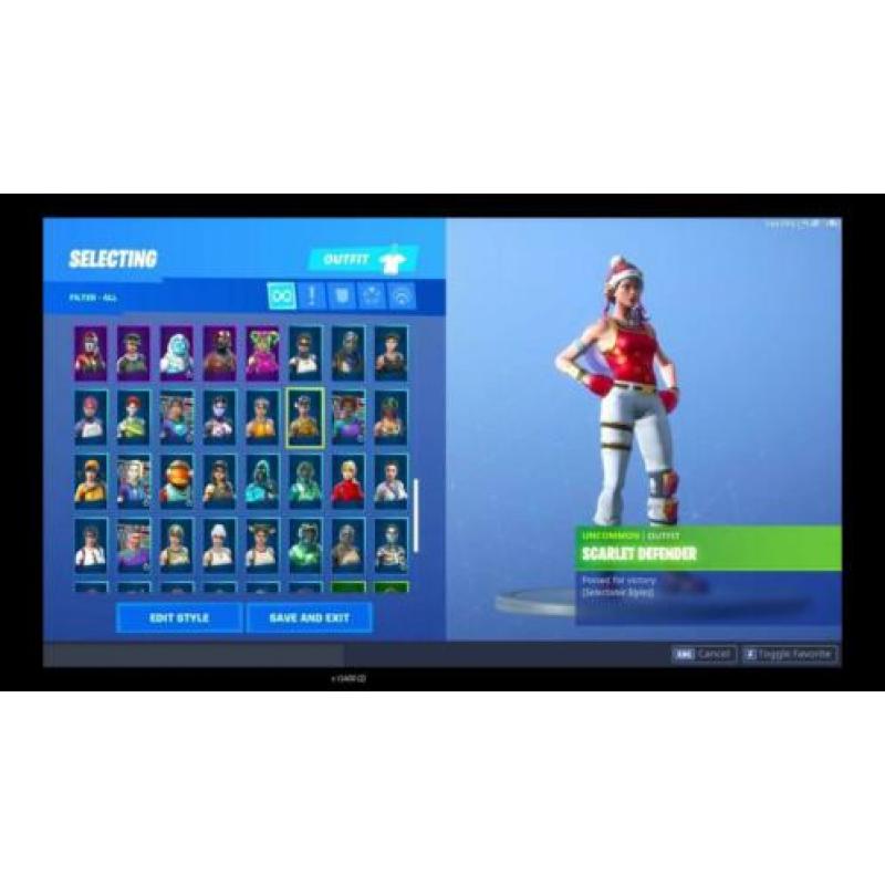 og fortnite acount
