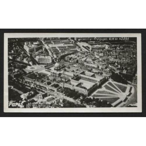 WO2 foto : Westfront luchtfoto Invaliden Dom Parijs 1940 Fre