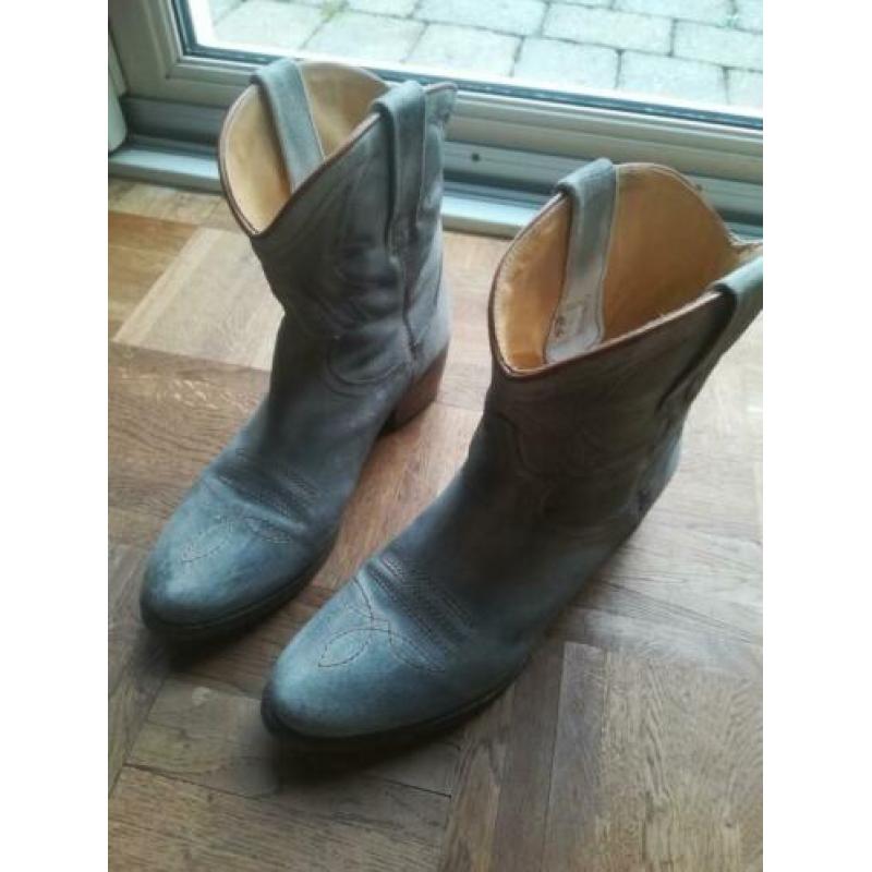 Stoere cowboy boots van Antonio moretto, mt 40
