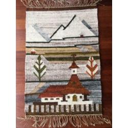 Mooi handgeweven Pools wandkleed (Polish Kilim)