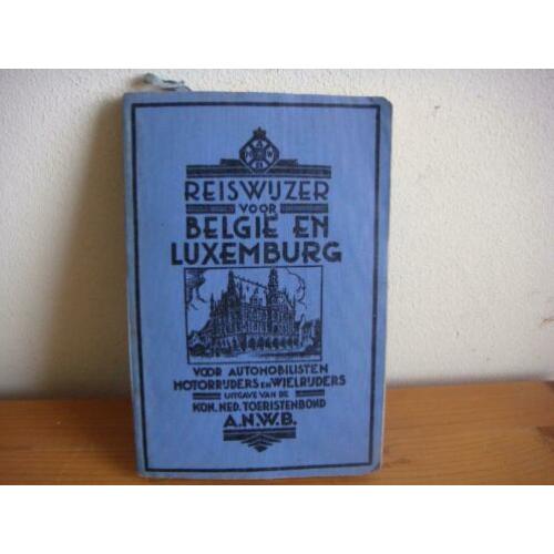 ANWB reiswijzer uit 1955