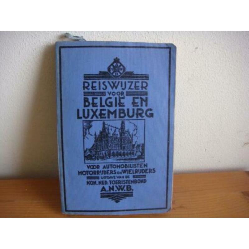 ANWB reiswijzer uit 1955