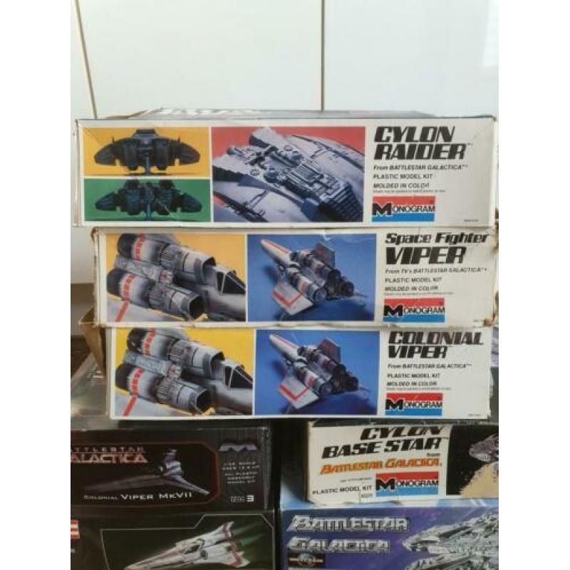 Battlestar Galactica diverse bouwpakketten nieuw