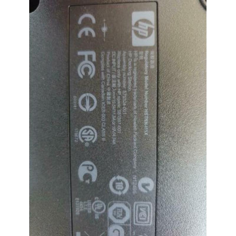 Hp dockingstation incl zware voeding