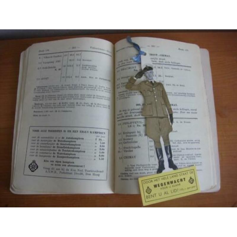ANWB reiswijzer uit 1955