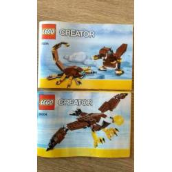 Lego 31004 Creator Flitsende vlieger compleet met doos