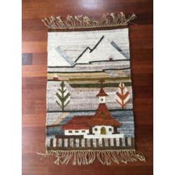 Mooi handgeweven Pools wandkleed (Polish Kilim)