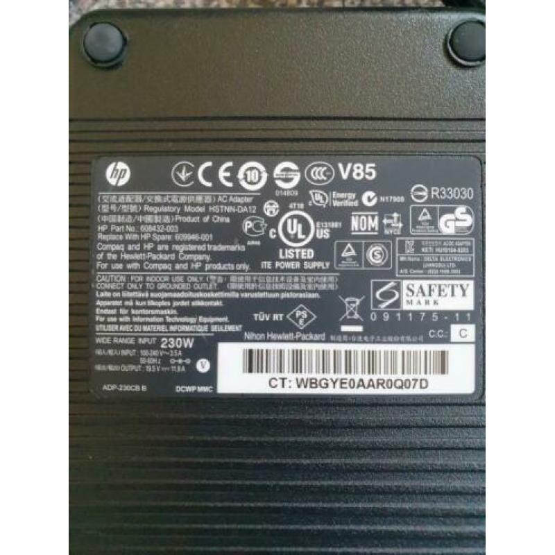Hp dockingstation incl zware voeding