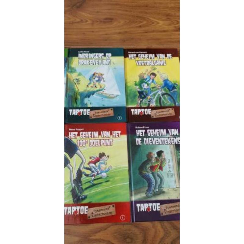 Als nieuw 8 taptoe boeken verschillende verhalen schrijvers