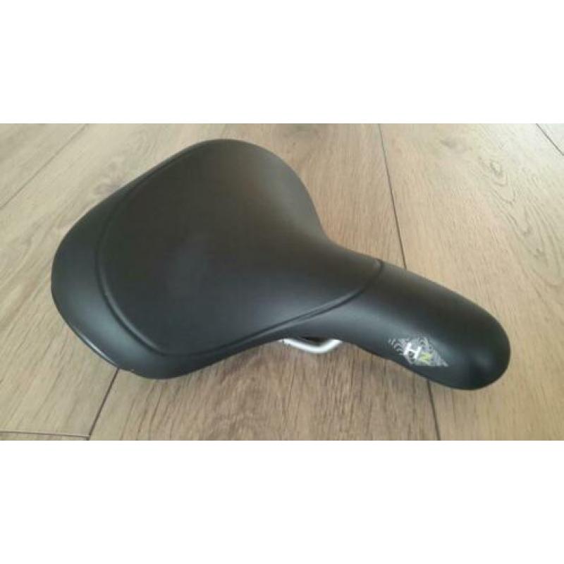 2X Selle Royal HZ fietszadel Unisex zwart