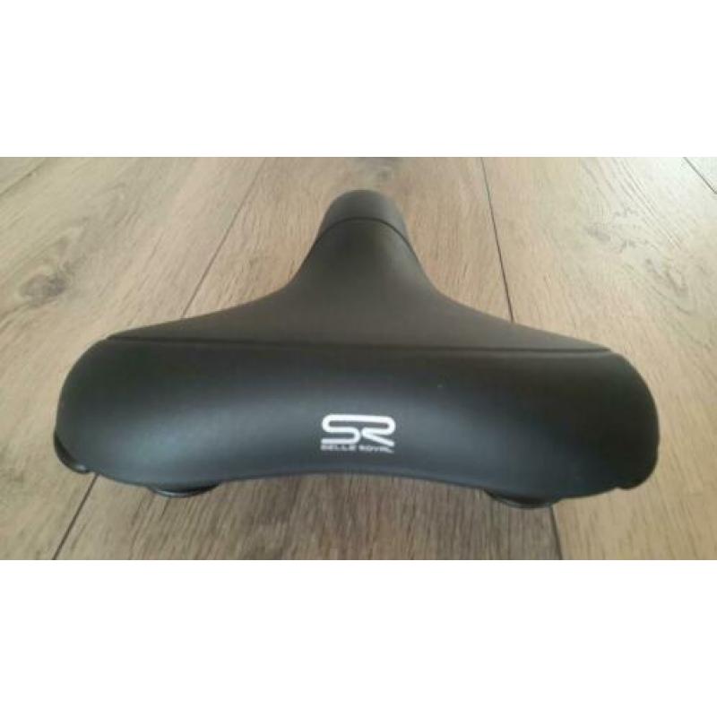 2X Selle Royal HZ fietszadel Unisex zwart